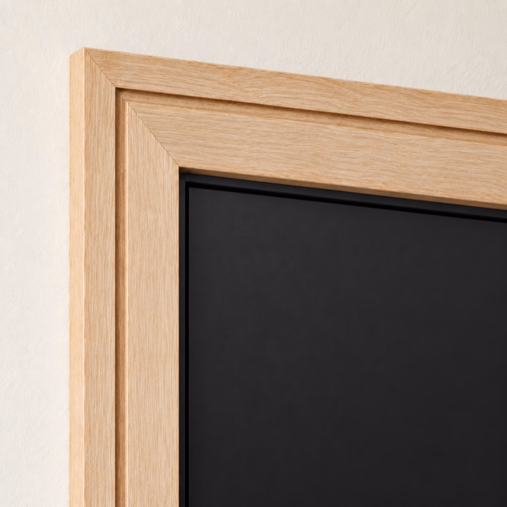 LPD Single Groove Oak Single Groove Unfinished Oak Veneer Architrave lifestyle