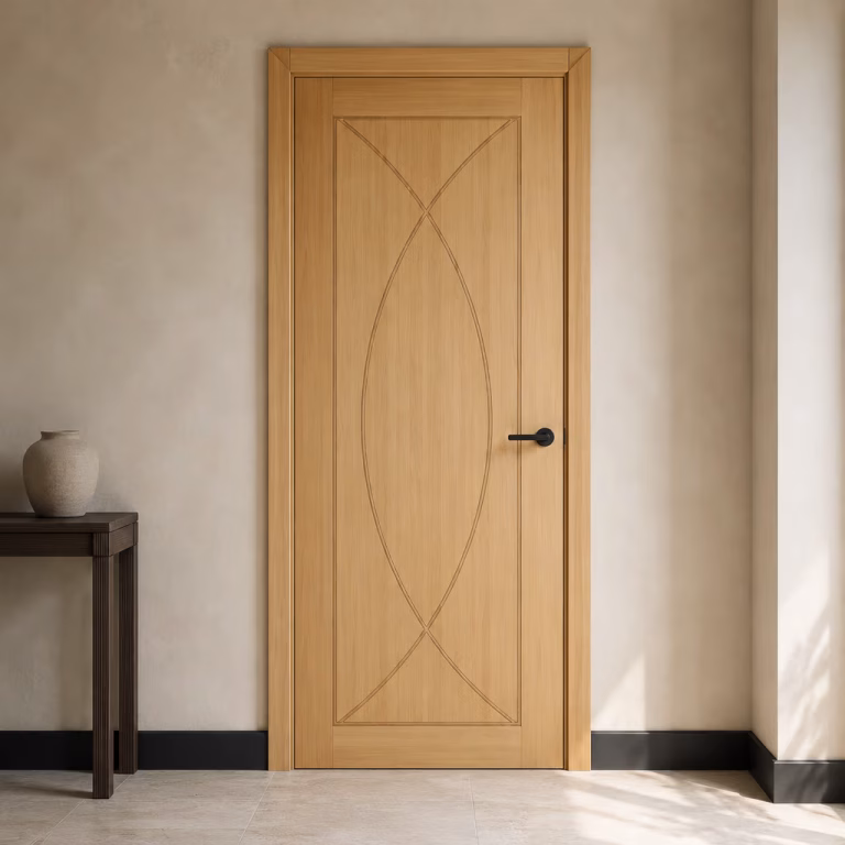 Deanta Amalfi Prefinished Oak Fire Door FD30