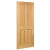 Deanta Bury Prefinished Oak Fire Door FD30 - Image 2