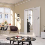 Deanta Cambridge White Primed Fire DoorF D30 Lifestyle