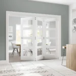 Deanta Coventry White Primed Glazed Fire Door FD30 Lifestyle2
