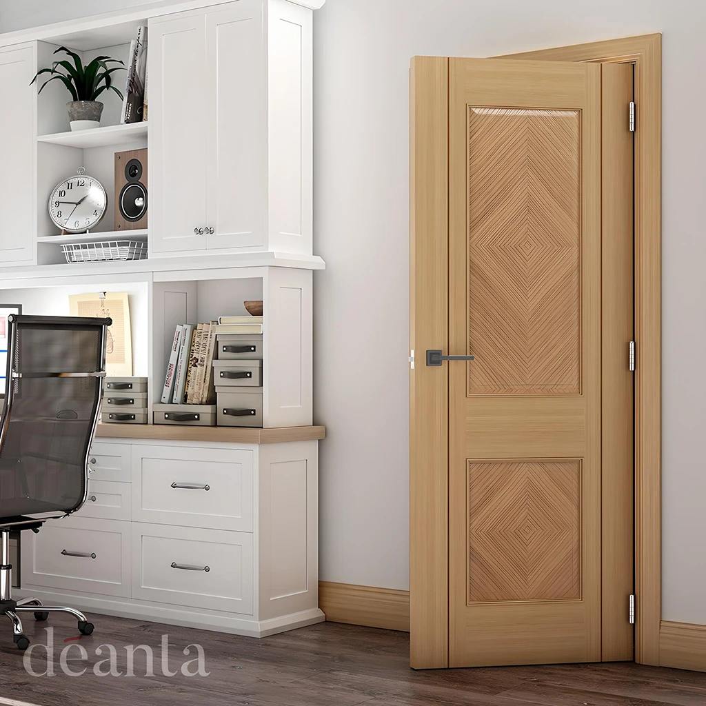 Deanta Kensington Prefinished Oak Fire Door FD30
