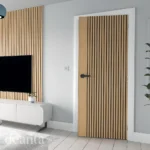 Deanta Malmo Prefinished Oak Fire Door FD30 Lifestyle