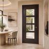 Deanta Montreal Dark Grey Pre-Finished Ash Glazed Fire Door FD30