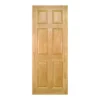 Deanta Oxford Prefinished Oak Fire Door FD30
