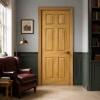 Deanta Oxford Prefinished Oak Fire Door FD30 lifestyle