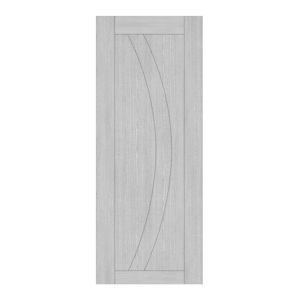 Deanta Ravello Light Grey Pre-Finished Ash Fire Door FD30