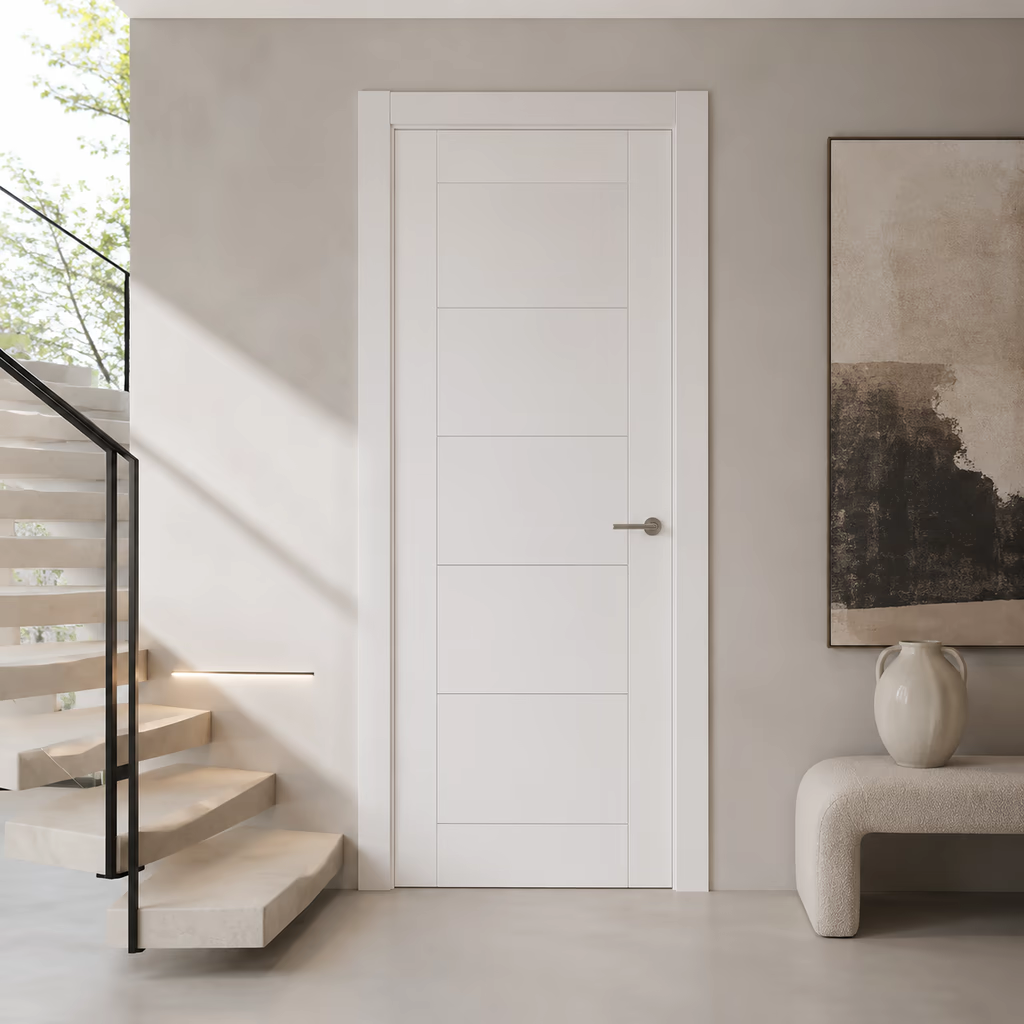 Deanta Seville White Primed Fire Door FD30 lifestyle