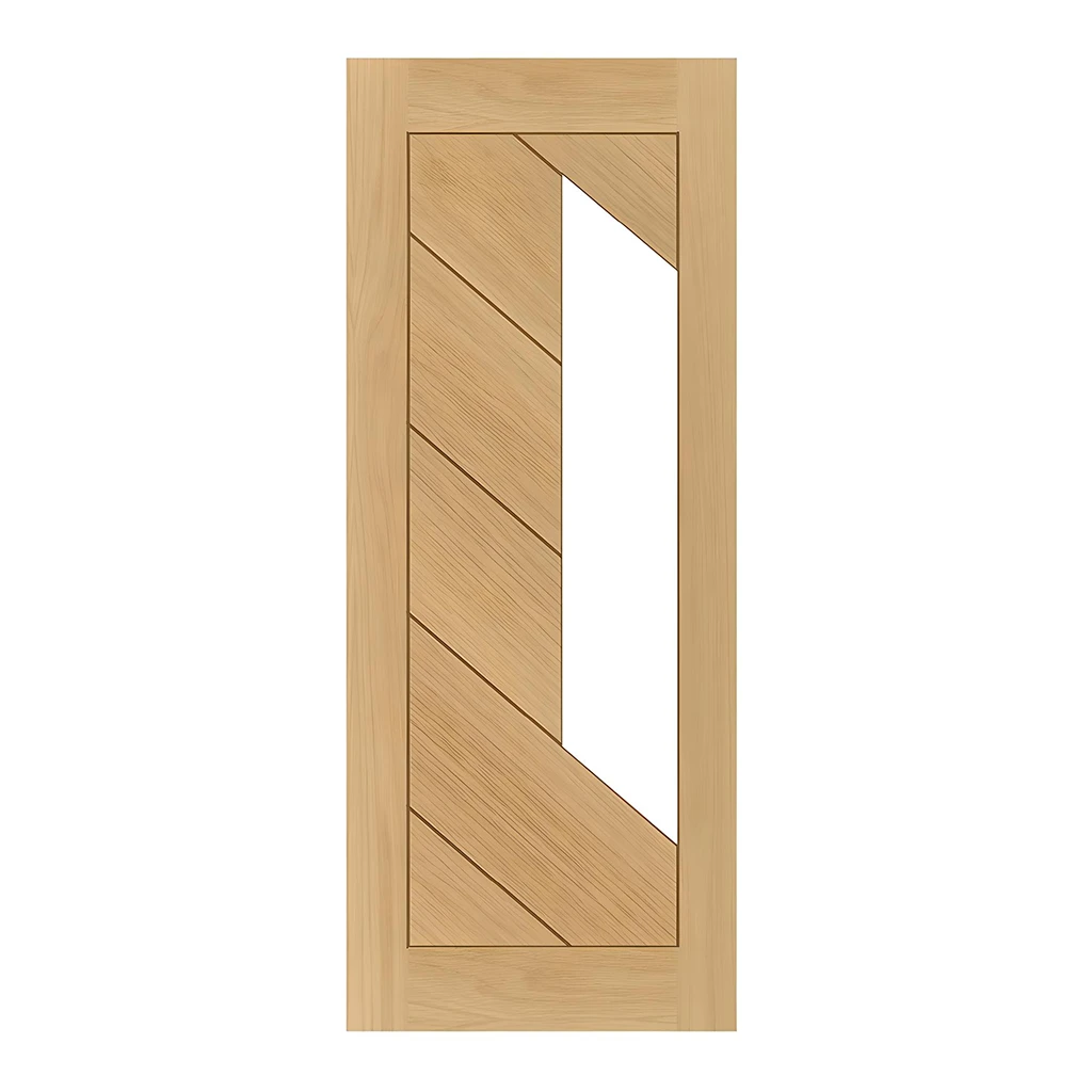 Deanta Torino Prefinished Oak Glazed Fire Door FD30