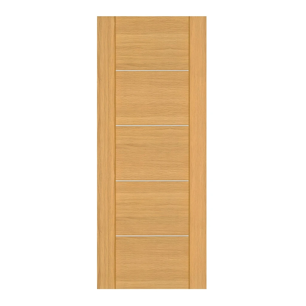 Deanta Valencia Prefinished Oak Fire Door FD30