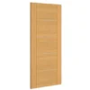 Deanta Valencia Prefinished Oak Fire Door FD30 Angled