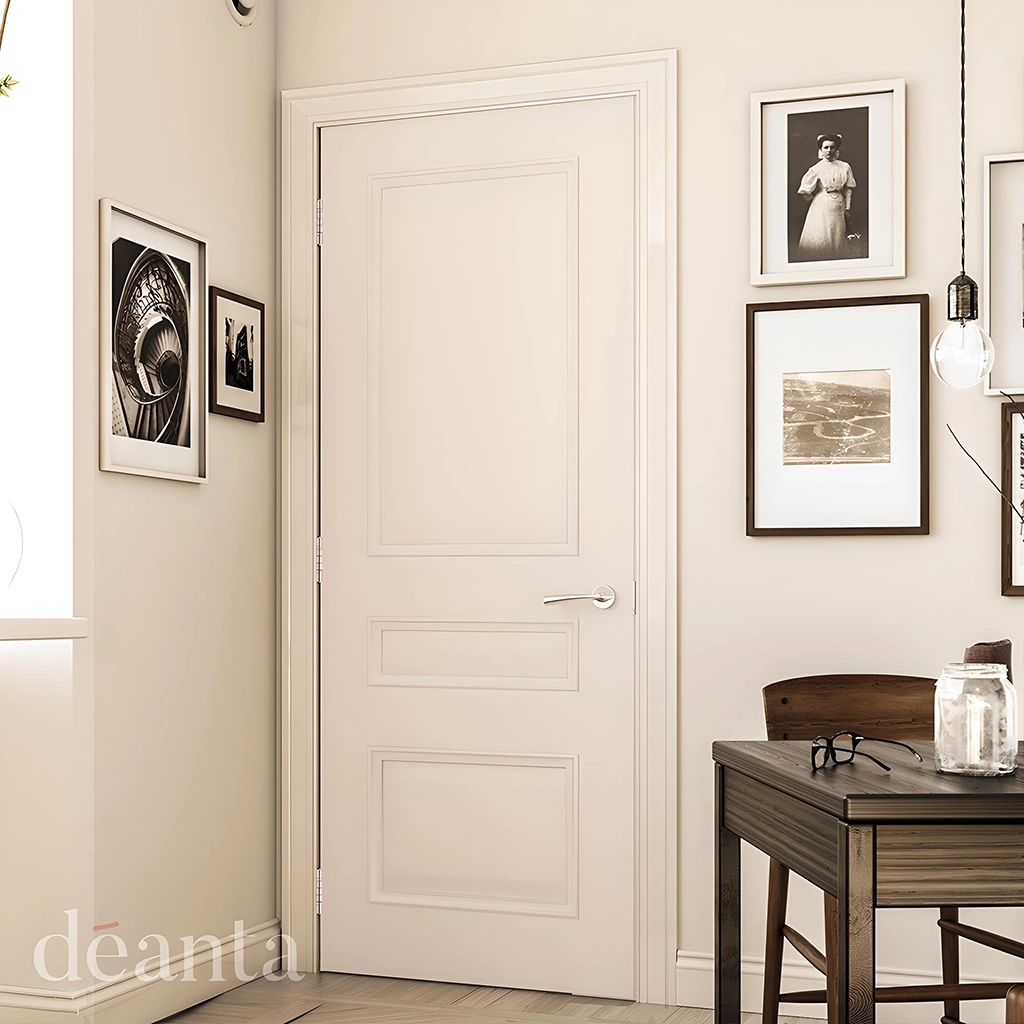 Deanta Windsor White Primed Fire Door FD30 Lifestyle