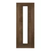 Seville Prefinished Walnut Glazed 1L Fire Door FD30