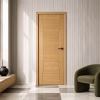 Deanta Pamplona Prefinished Oak Fire Door FD30 lifestyle