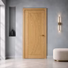 Deanta Ravello Prefinished Oak Fire Door FD30 lifestyle