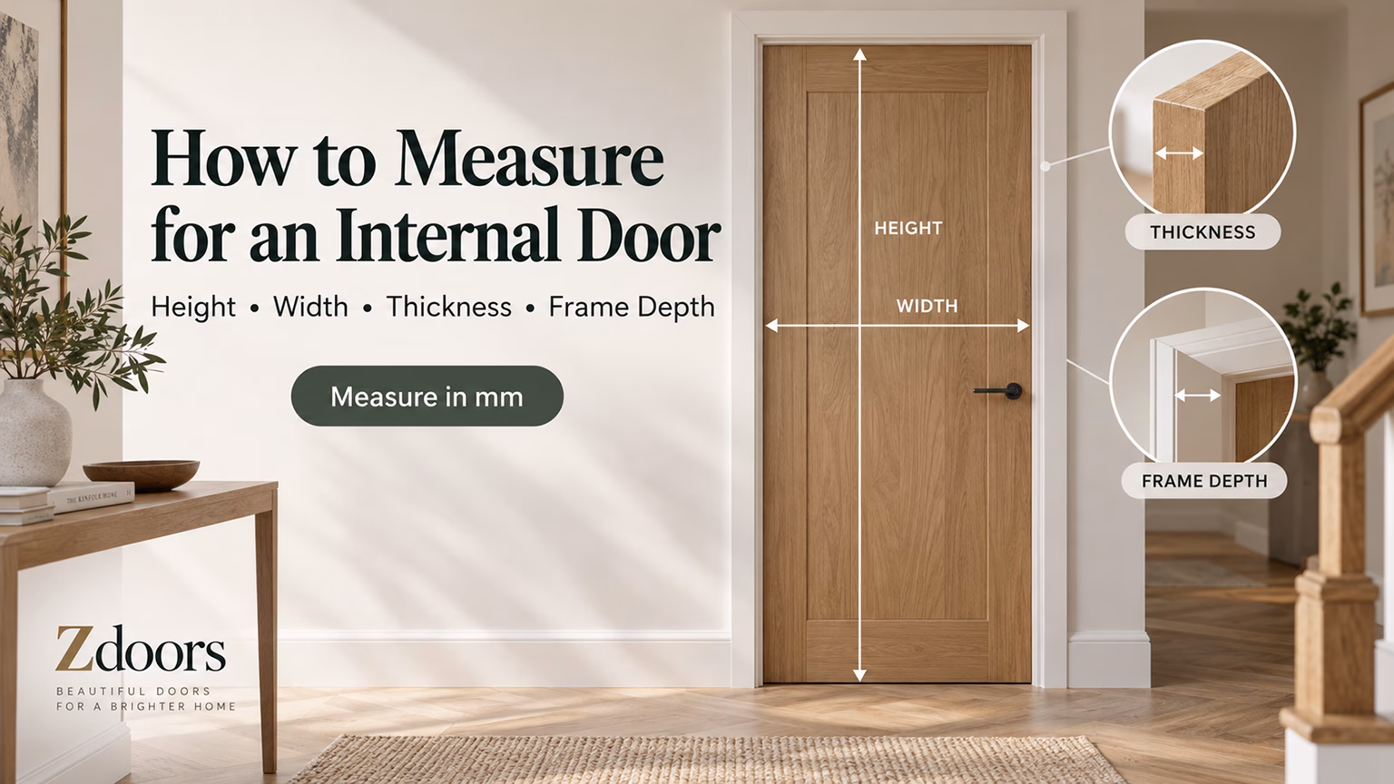 How to Measure a Door for a New Internal Door
