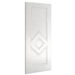 Deanta Ascoact White Primed Internal Door Angled