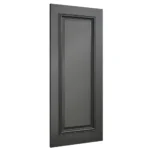 Deanta Blenheim Black Prefinished Internal Fire Door Angled