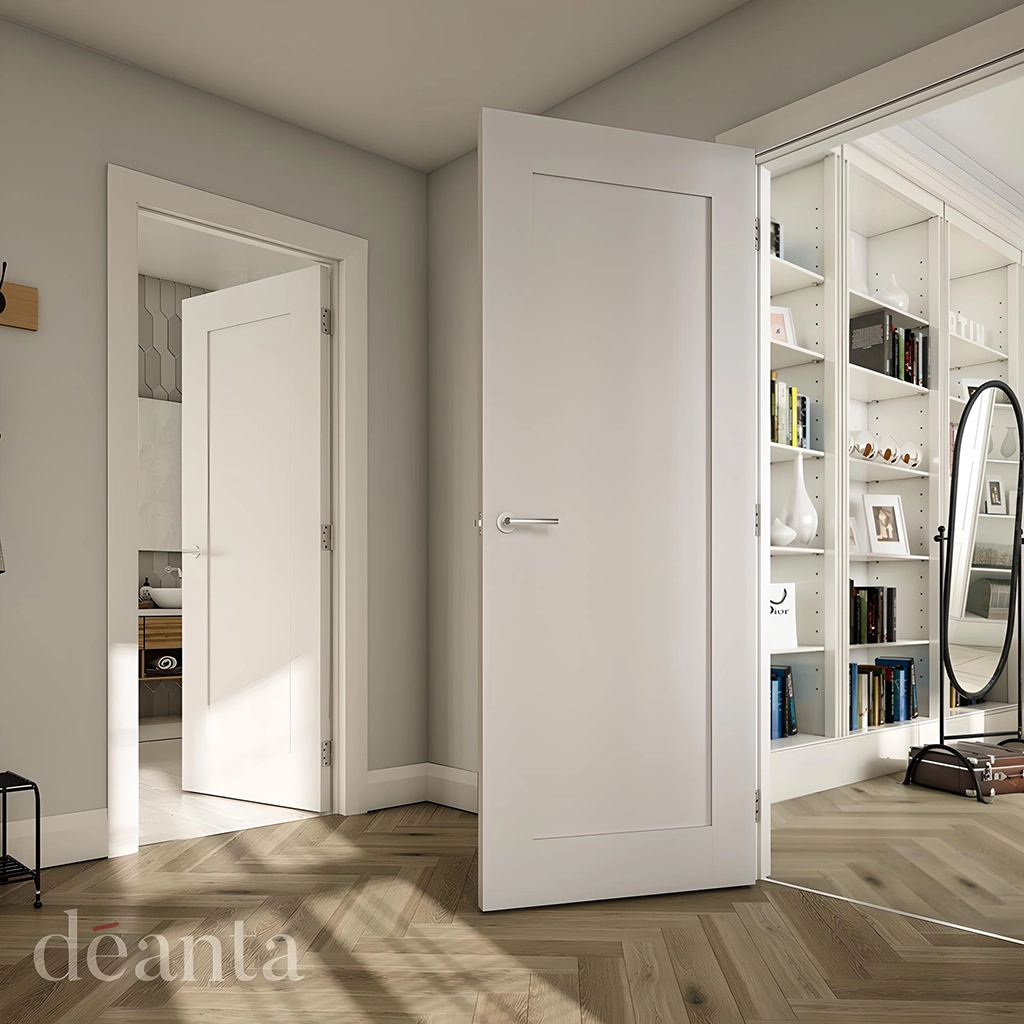 Deanta Denver White Primed Internal Doors Lifestyle