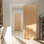 Deanta Galway Unfinished Oak Internal Door Lifestyle