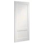 Deanta Madison White Primed Internal Door Angled
