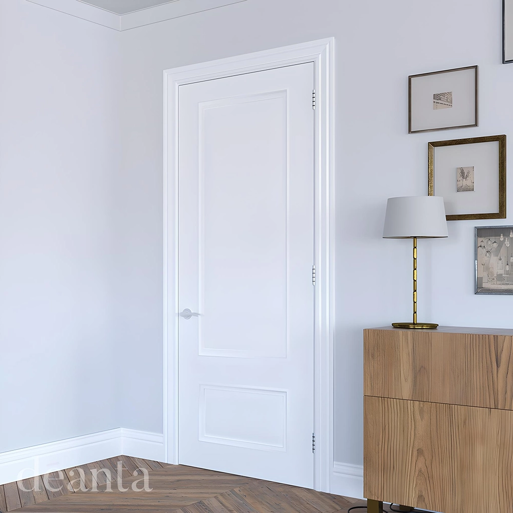 Deanta Sandringham White Primed Internal Door Lifestyle