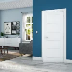 Deanta Seville White Primed Internal Door Lifestyle2