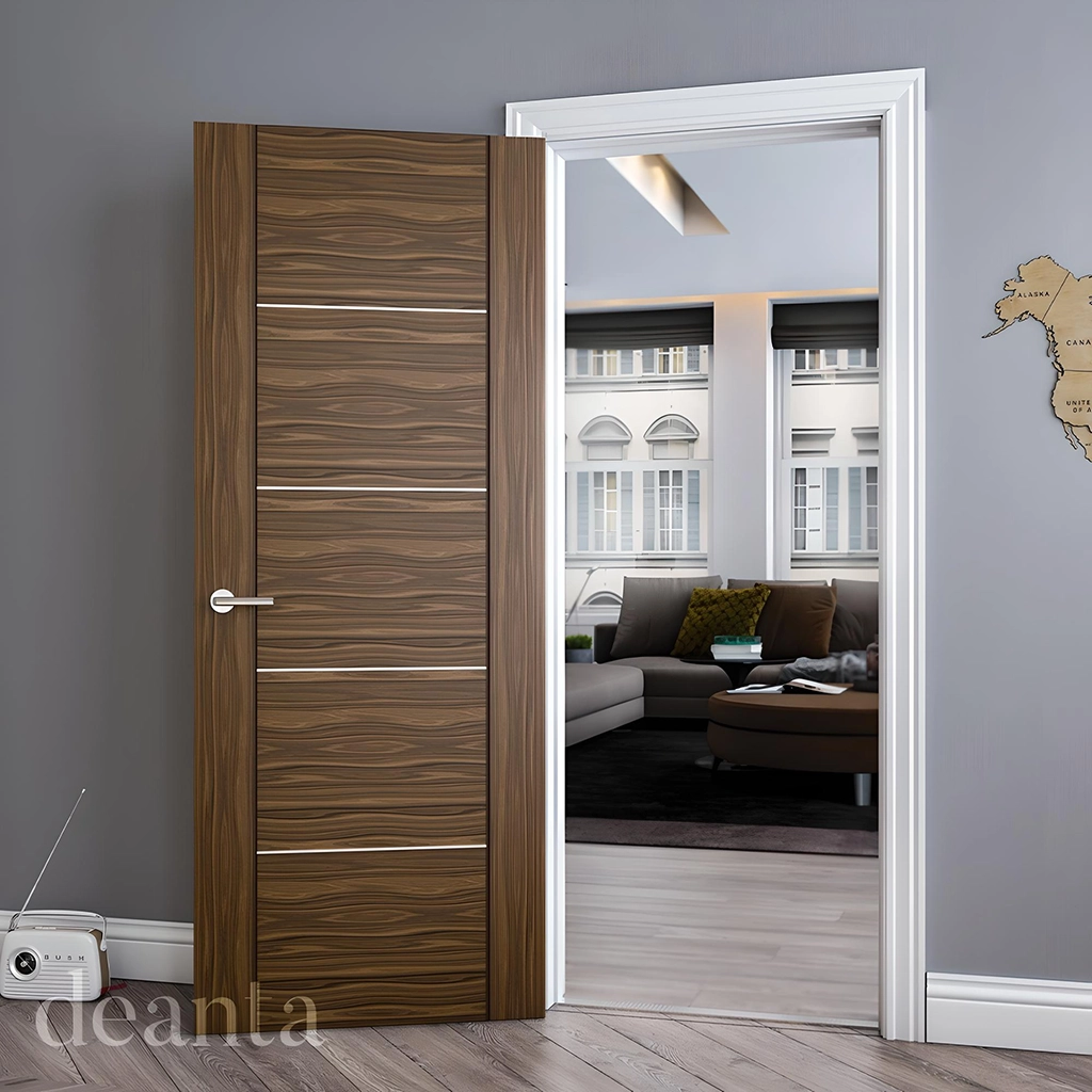 Deanta Valencia Prefinished Walnut Internal Door Lifestyle