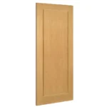 Deanta Walden Unfinished Oak Internal Door Angled