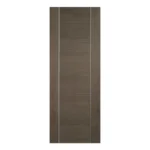 LPD Alcaraz Chocolate Grey Pre-Finished FD30 Internal Fire Door
