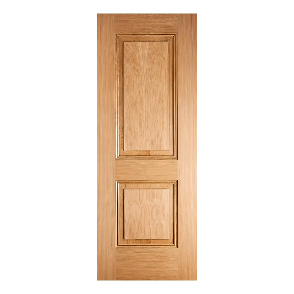 LPD Arnhem 2 Panel Pre-Finished Oak Fire Door FD30