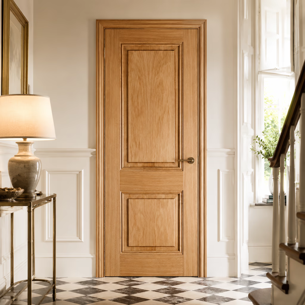 LPD Arnhem Oak Pre-Finished FD30 Internal Fire Door lifestyle