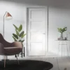 LPD Shaker White Primed 4 Panel FD30 Internal Fire Door lifestyle