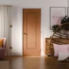 LPD Eindhoven Oak One Panel Pre-Finished FD30 Internal Fire Door lifestyle