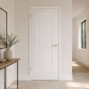 LPD Eindhoven White Primed One Panel FD30 Internal Fire Door lifestyle