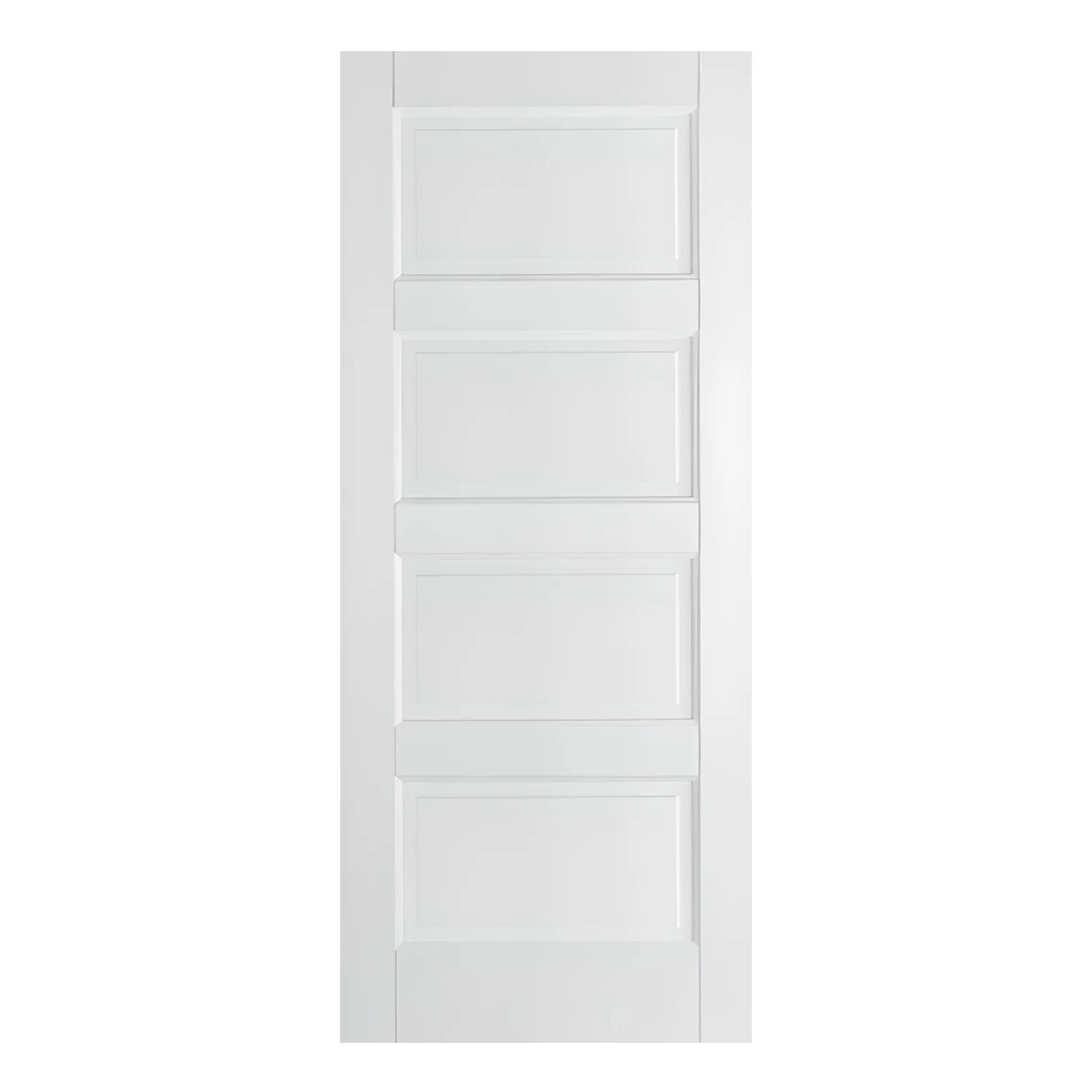 LPD Contemporary 4P White Fire Door FD30
