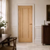 LPD Lincoln Oak 3 Panel Pre-Finished FD30 Internal Fire Door lifestyle