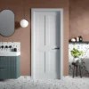 LPD London White Primed 4 Panel FD30 Internal Fire Door lifestyle
