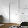 LPD Manhattan White Primed 9 Panel FD30 Internal Fire Door lifestyle