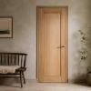 LPD Pattern 10 Oak 1 Panel Unfinished FD30 Internal Fire Door lifestyle
