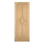 LPD Reims 5P Oak Diamond Design Pre-Finished FD30 Internal Fire Door