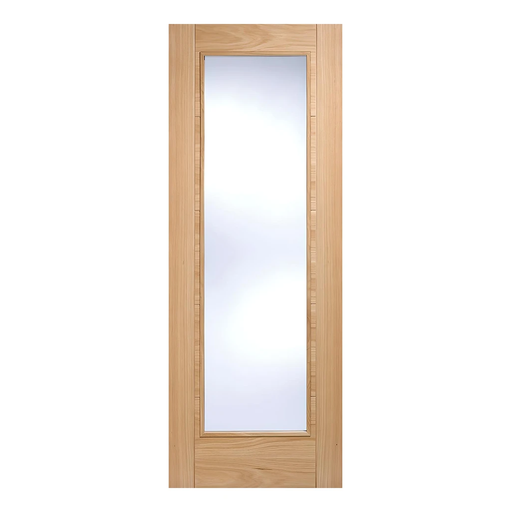 LPD Vancouver Glazed Oak Pre-Finished Fire Door FD30