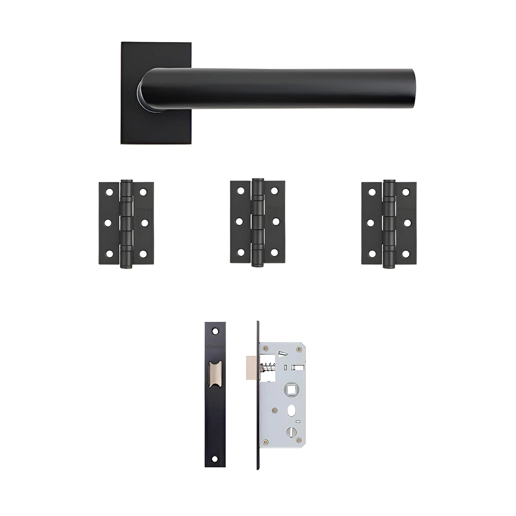 Deanta Ares Urban Matt Black Handle Pack-Zdoors