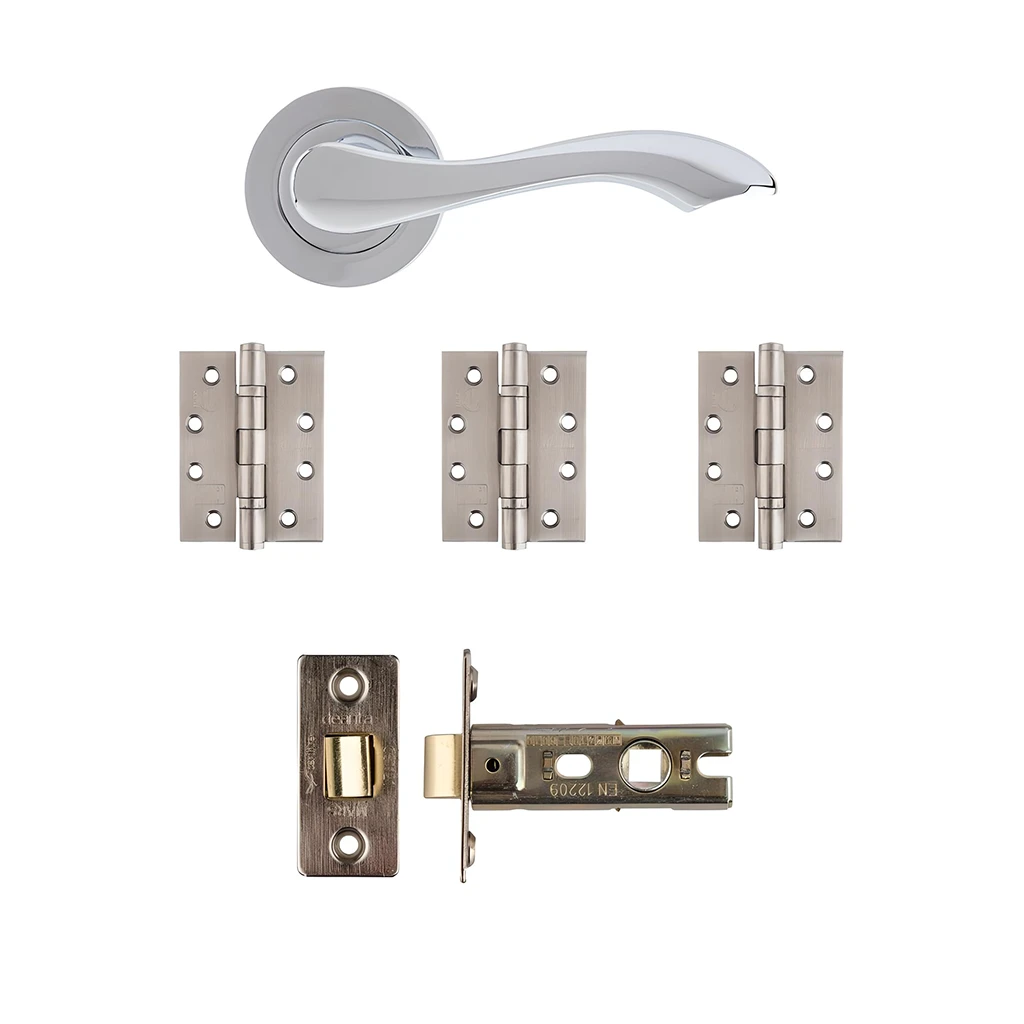 Deanta Veritas Polished Chrome Handle Pack