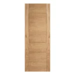 LPD Carini Oak 7 Panel Unfinished FD30 Internal Fire Door