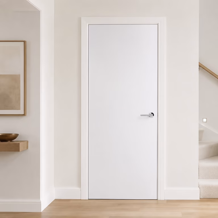 LPD Flush White Primed FD30 Internal Fire Door