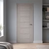 LPD Hampshire Light Grey 7 Panel Ladder Pre-Finished FD30 Internal Fire Door