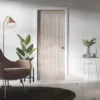 LPD Mexicano Light Grey 5 Panel Pre-Finished Laminate FD30 Internal Fire Door