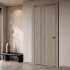 LPD Montreal Light Grey Vertical Panelled Pre-Finished Laminate FD30 Internal Fire Door lifestyle