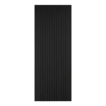 LPD Sydney Black Vertical Grooved Pre-Finished Laminate FD30 Internal Fire Door